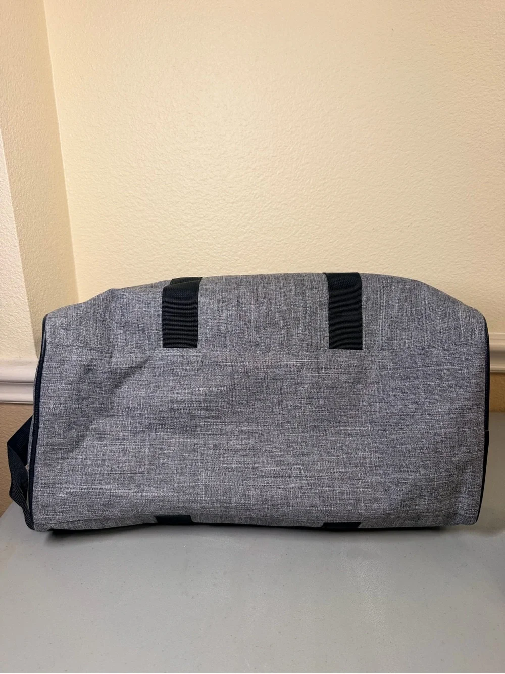 Jimmy Choo Gray Travel Tote and Toiletry Pouch